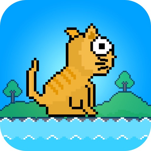 Flap Cat - Jump to Catch Fish