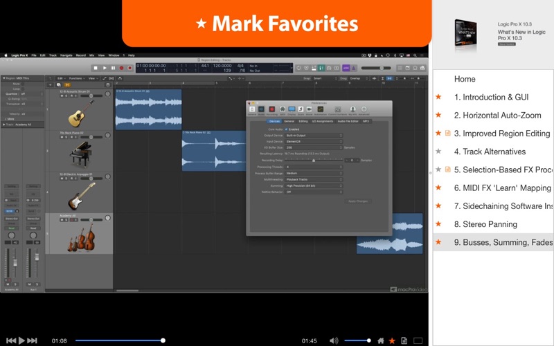 course for what's new in logic pro x 10.3 iphone screenshot 4