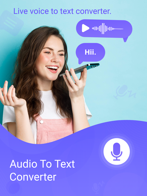 Screenshot #4 pour Audio to Text Converter