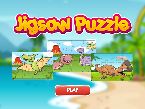 Dino World: Jurassic Zoo Dinosaur Jigsaw Games