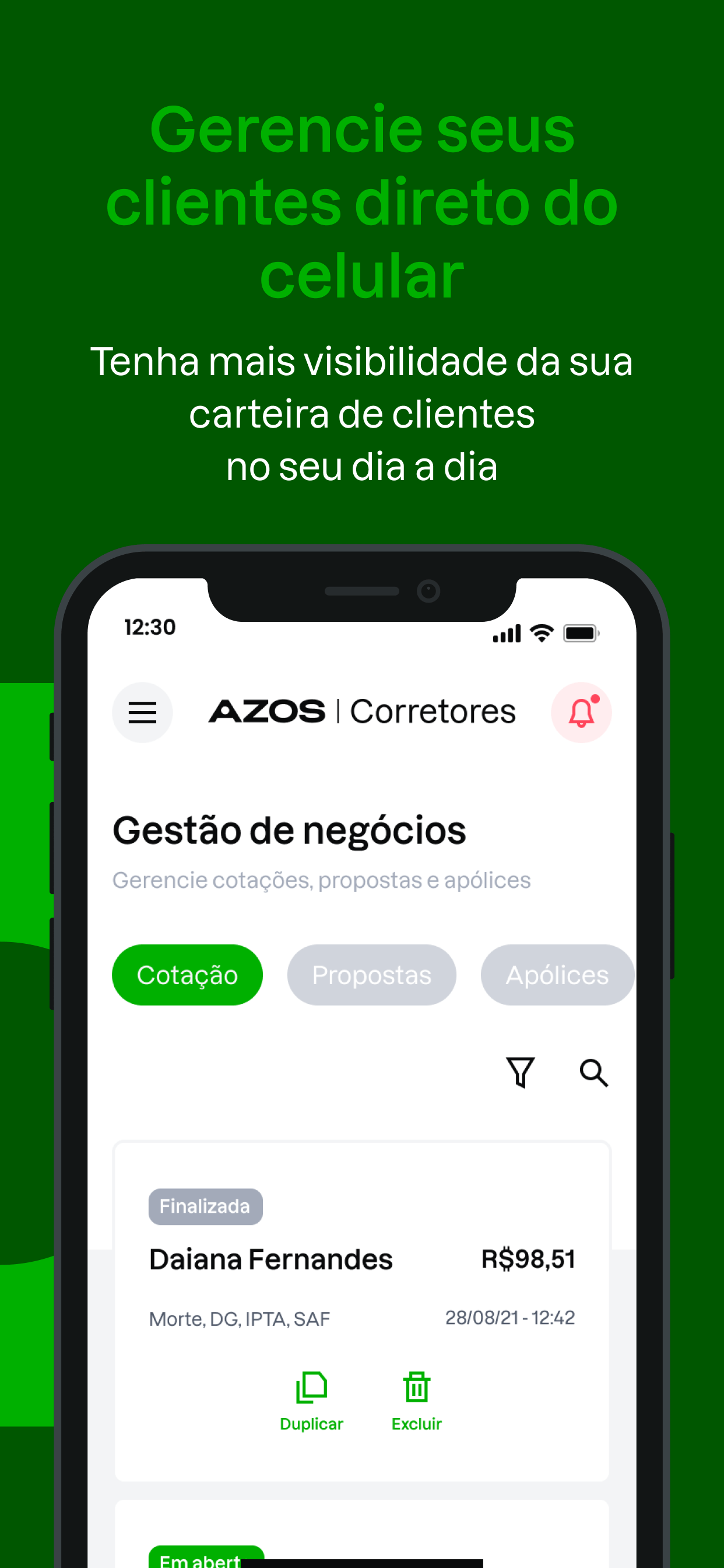 Azos Corretor