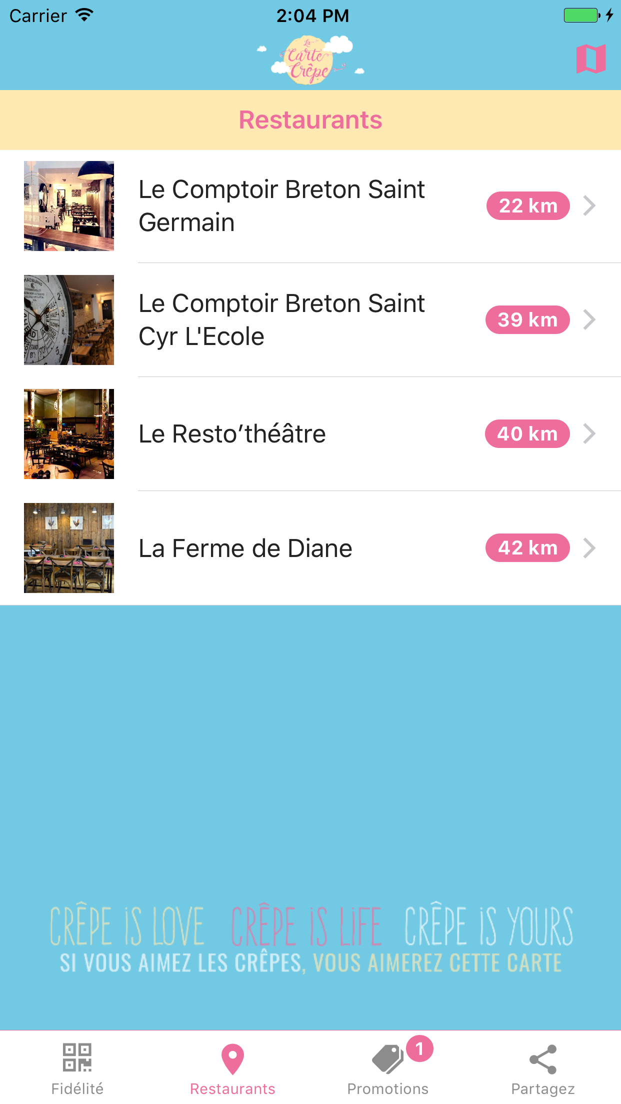 La Carte Crêpe screenshot 3