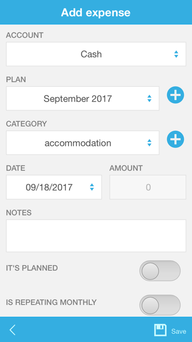 Money - Financial Planning Screenshot