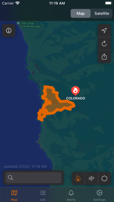 Firespot: Wildfire appのおすすめ画像1