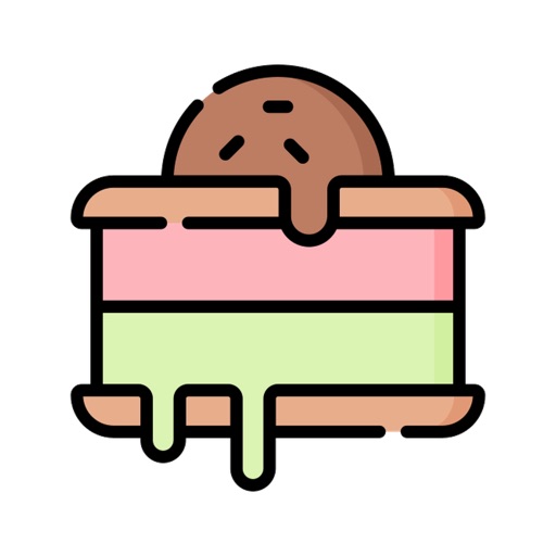 Ice Cream Sandwich Stickers icon