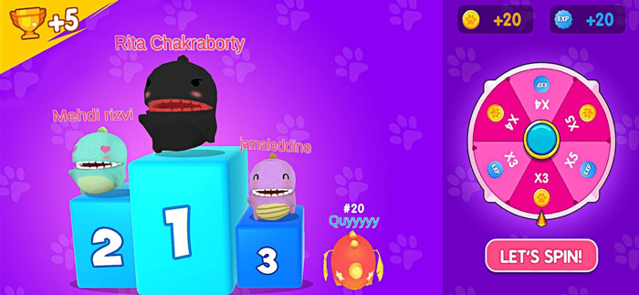 Fall.io - Race of Dino