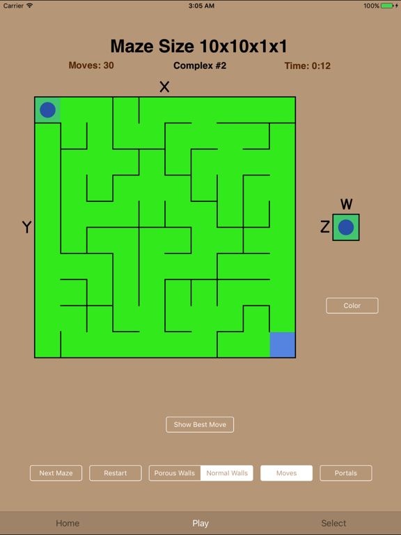Screenshot #4 pour Maze HyperCube Lite