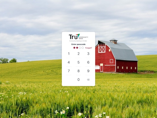 TruCommunity Bank iPad screenshot 2 - Finance app