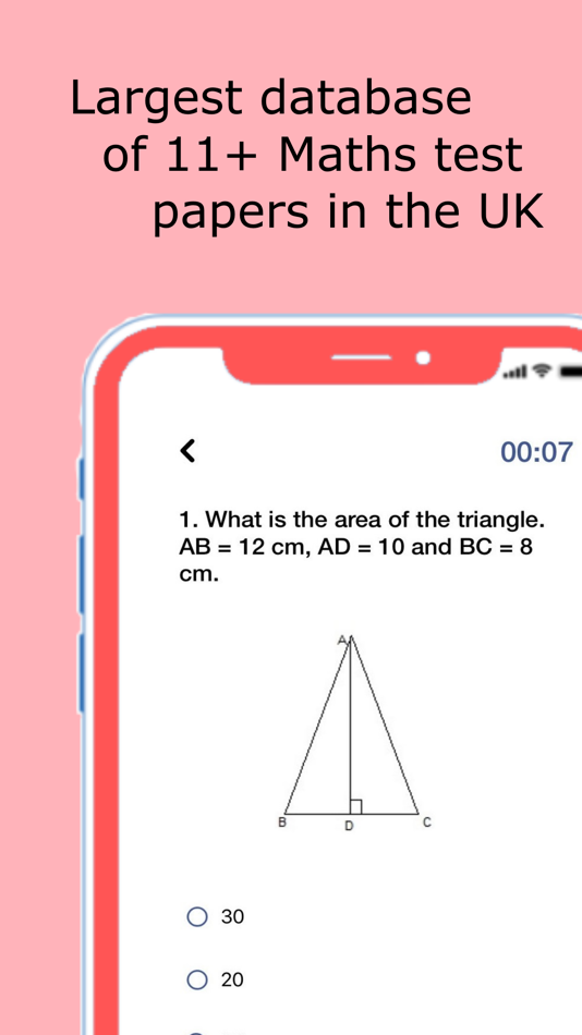 #1. 11+ Maths Practice Papers GCSE (iOS) 由: Vijaya Koganti