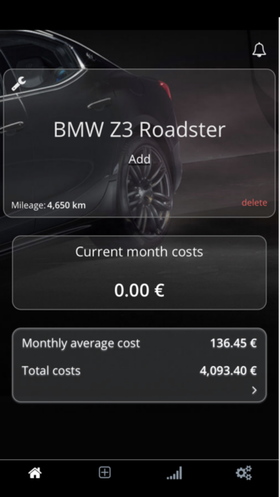 Car expenses tracker Screenshot