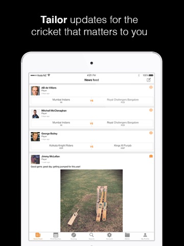 cricHQ screenshot 3