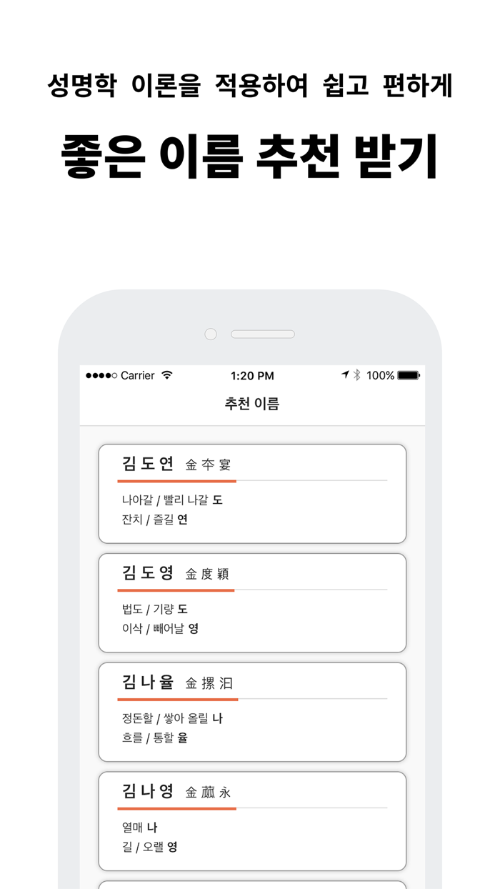 이름 드림 - 작명 개명