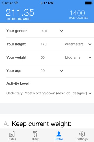 Scientific Diet Clock screenshot 4