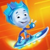 Fixie Surfer endless runner, racing games for kids