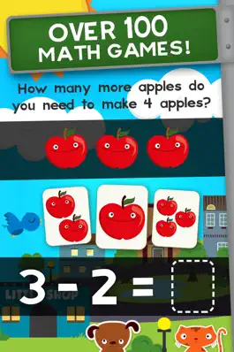 Game screenshot Animal Math Kindergarten Games apk