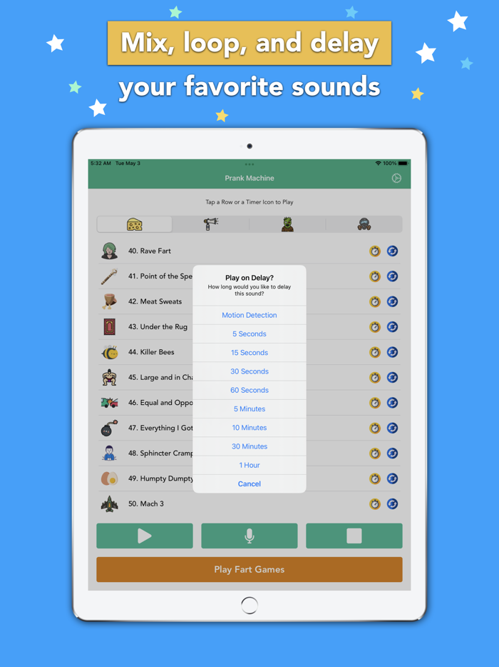 Fart Sounds and Annoying Games