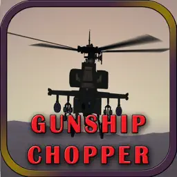 Gunship Chopper in Snowy Mountains Simulation app icon