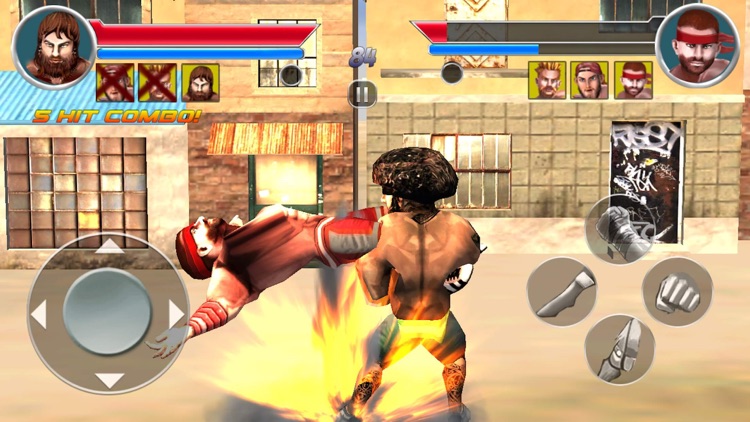 MMA Fighting Ninja Fight - Wrestle Boxing Games screenshot-3