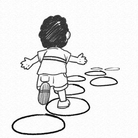 螢幕擷取畫面 (1) Hopscotch Run Race Tap Game