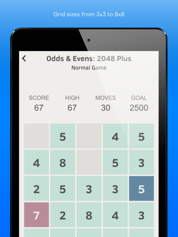 Screenshot #6 pour Odds & Evens: 2048 Plus