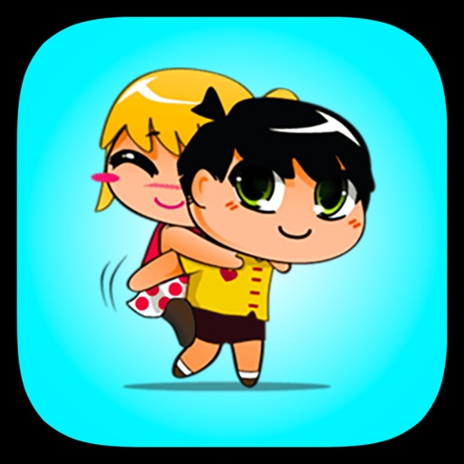 Big Love Story Stickers icon