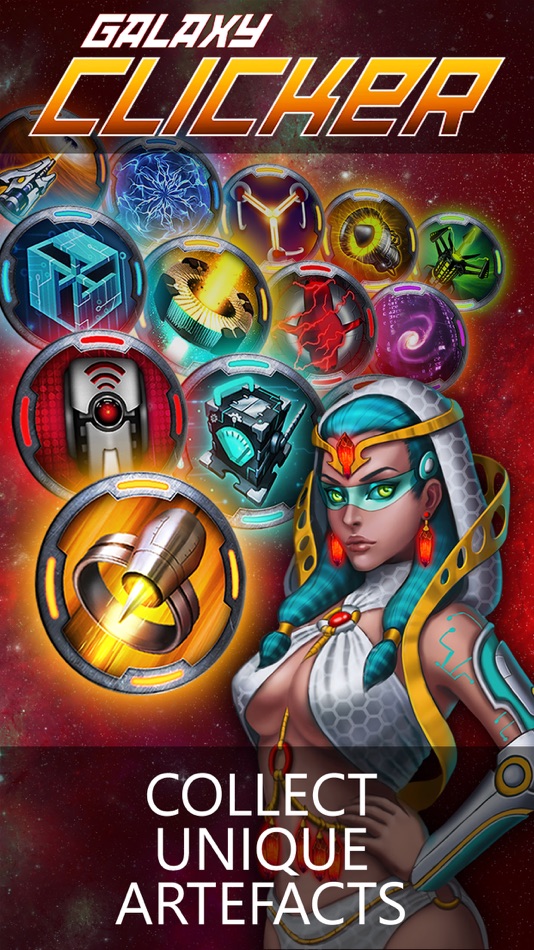 #5. Galaxy Clicker (iOS) 来自: RMIND GAMES L.L.C-FZ