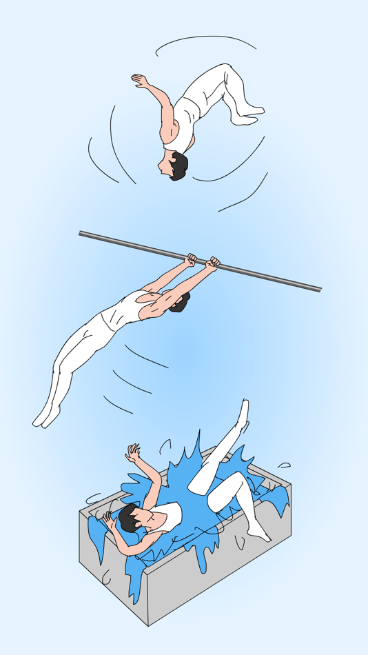 #1. Crazy Horizontal bar (iOS) By: hap Inc.