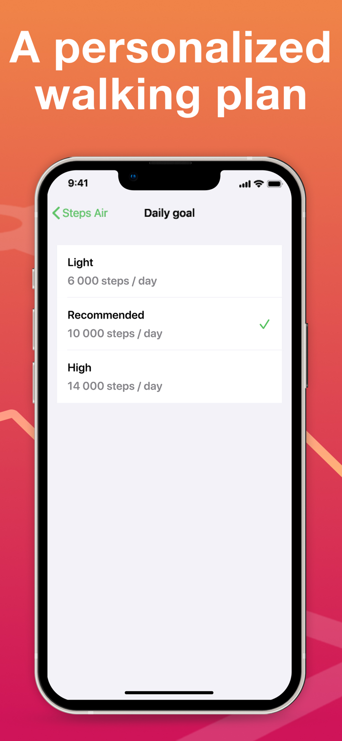 Steps Air Step and Walk Tracker