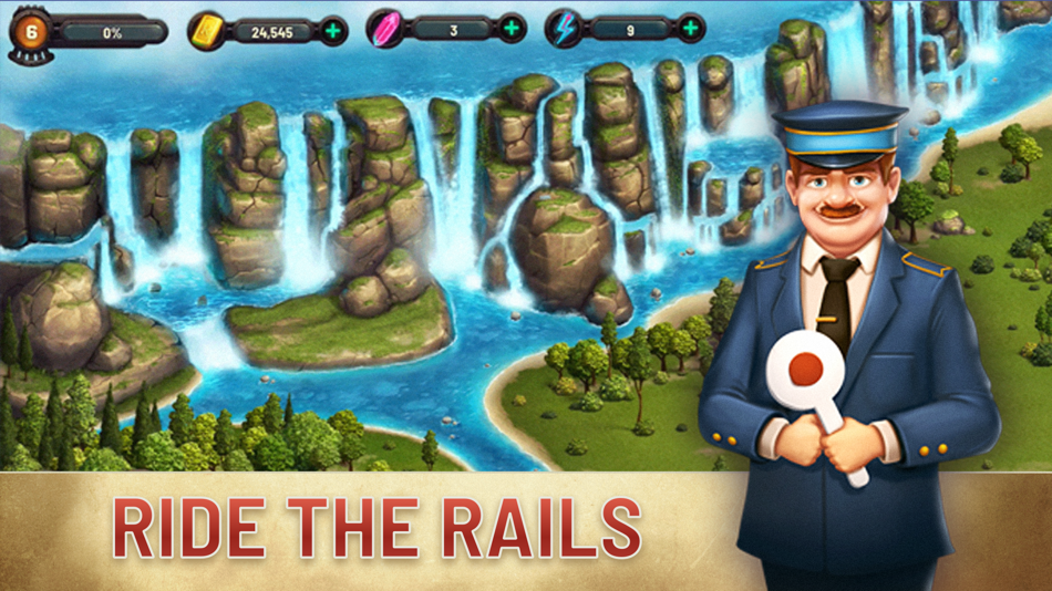 #2. Railroad Tycoon: Idle Game (iOS) 由: Hanna Chebotarova