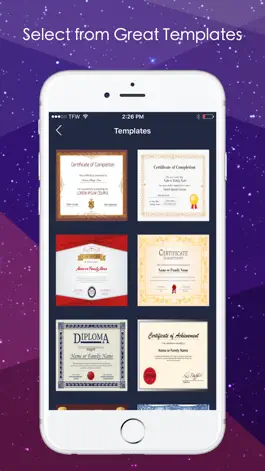 Game screenshot Certificate Diploma Maker Pro mod apk
