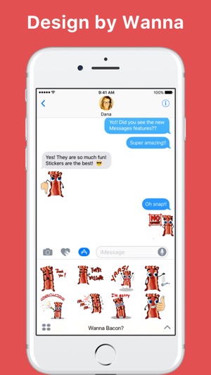 Wanna Bacon? stickers by Wanna Bacon(圖1)-速報App