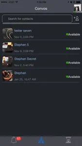 Off Record Chat screenshot #1 for iPhone