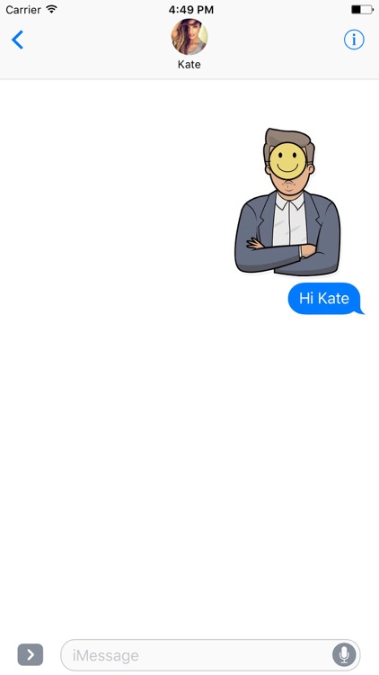 Emoji Man Stickers