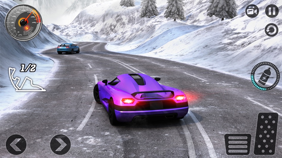 #3. Real Turbo Car Racing 3D (iOS) 由: Muhammad Usman Shah