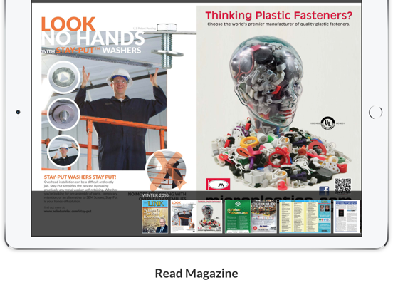 LINK MAGAZINE iPad screenshot 4 - Business app