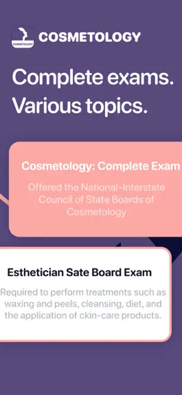 Game screenshot Cosmetology Exam Prep & Review mod apk