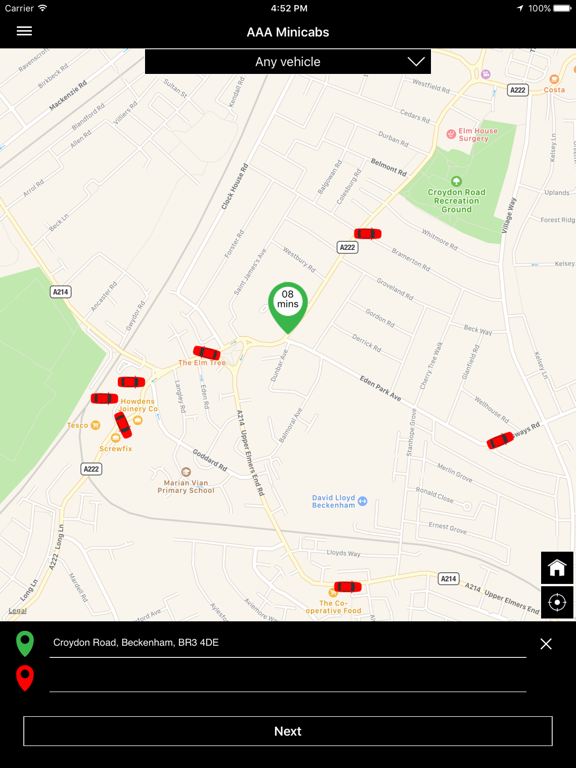 Screenshot #5 pour AAA Minicabs - New Regency