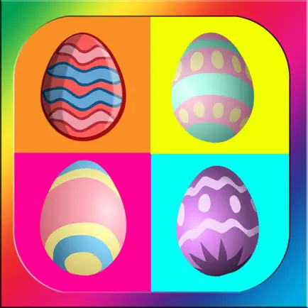 Easter Egg Matching Game : Learning Preschool Cheats