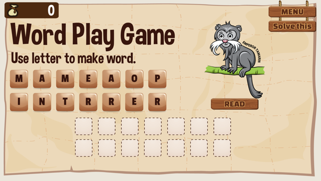 Word Play Amazon Animal(圖4)-速報App