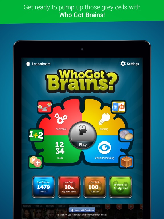 Who Got Brains - Brain Training Games - Free