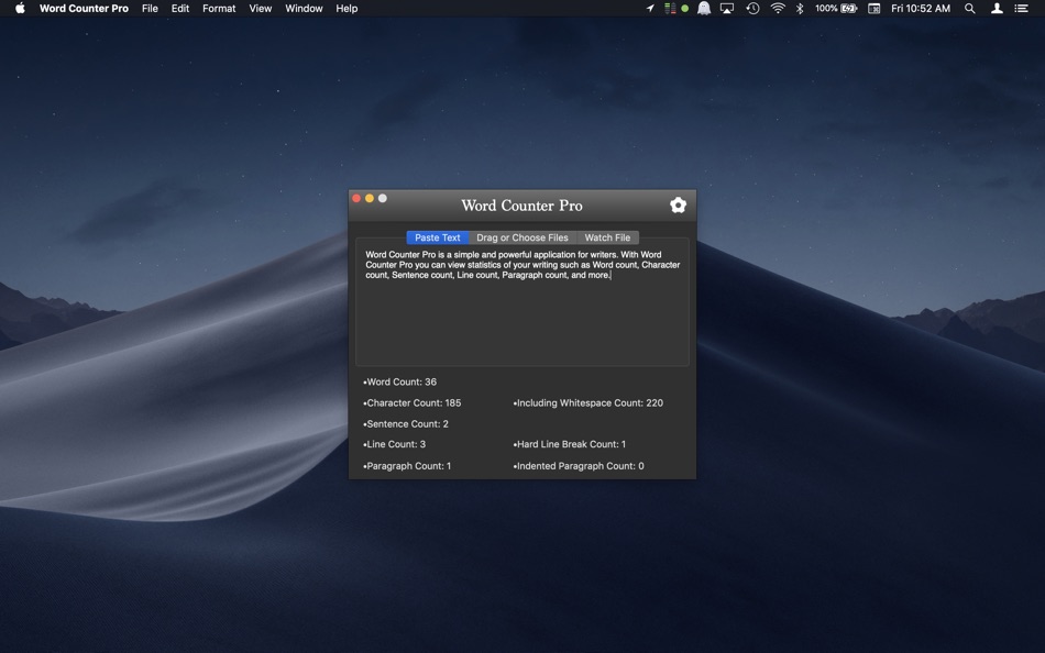 Word Counter Pro - 3.2 - (macOS)
