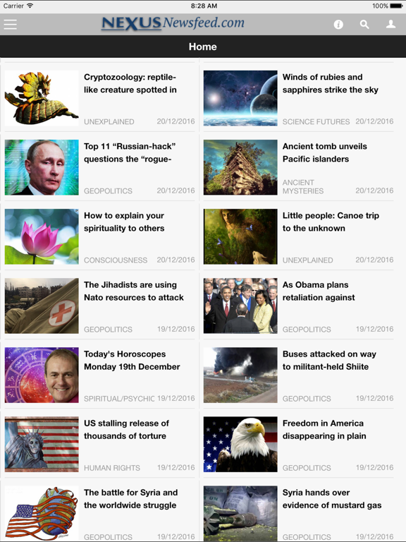 Screenshot #4 pour Nexus Newsfeed