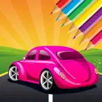 Car Coloring Book - Vehicle drawing for Kids App Positive Reviews