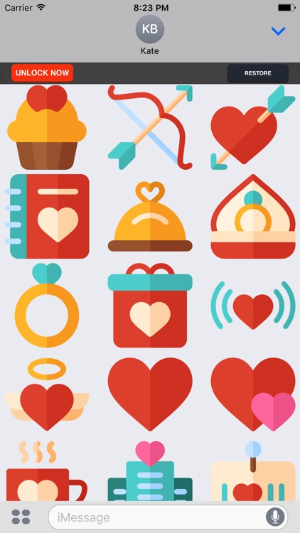 Valentine's Emoji FREE - Love Stickers for Couples