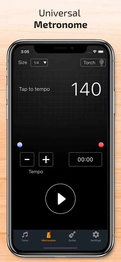 Guitar Tuner & Tempo Metronome