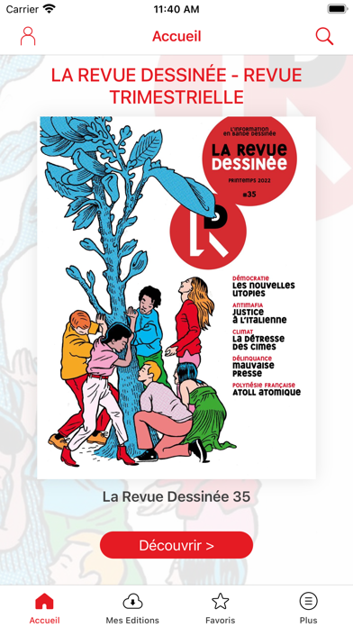La Revue Dessinée et TOPO Screenshot