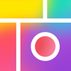 App icon PicCollage: Add Fun to Photos - Cardinal Blue