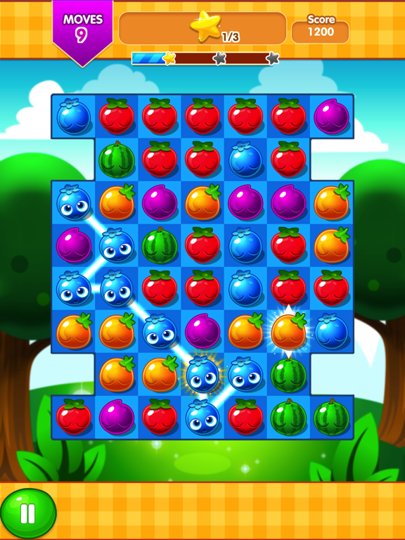 Screenshot #4 pour Fruits garden - fruits collecting challenge