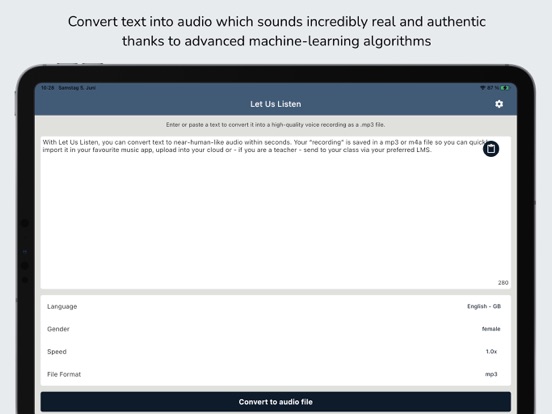 Screenshot #4 pour LetUsListen