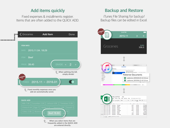 Screenshot #5 pour Patterner - Simple Budget